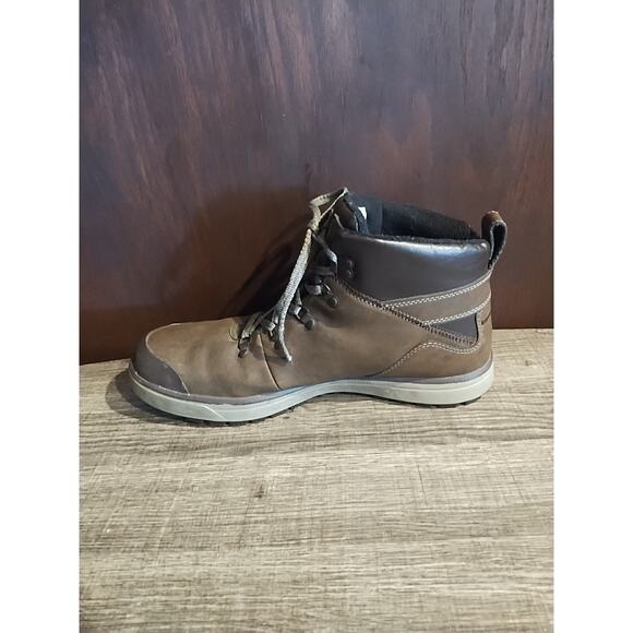 Merrell Leather Hiking Boots Mens Size 13 Lace Up Select Warm Dry J23627 Brown